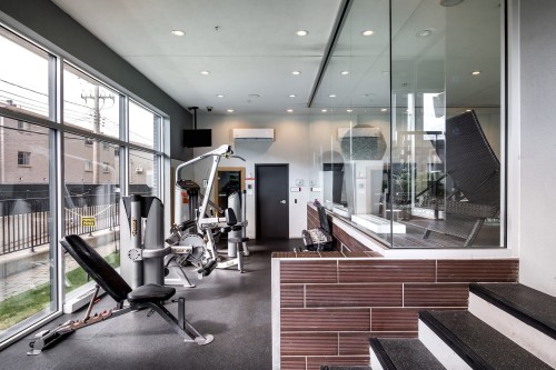 Exercise Room - 307-1800 Boul. Angrignon, Montréal (Lasalle), QC - Indoor Photo Showing Gym Room