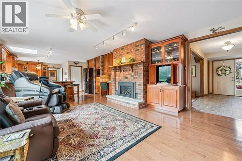 5792 8Th Line E, Ariss, ON - Indoor Photo Showing Other Room With Fireplace