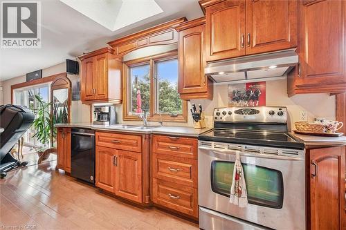 5792 8Th Line E, Ariss, ON - Indoor Photo Showing Kitchen With Double Sink