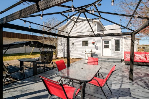 Terrasse - 668 Ch. De St-Robert, Saint-Robert, QC - Outdoor With Deck Patio Veranda With Exterior