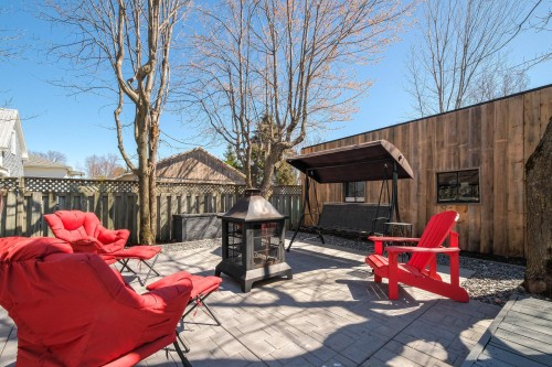 Terrasse - 668 Ch. De St-Robert, Saint-Robert, QC - Outdoor With Deck Patio Veranda