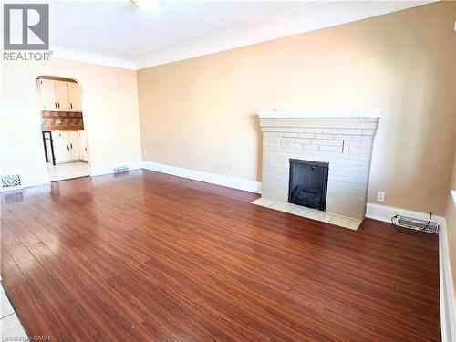 214 Fairfield Avenue, Hamilton, ON - Indoor With Fireplace