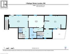 Unit 1B Main Level Floor Plan - 