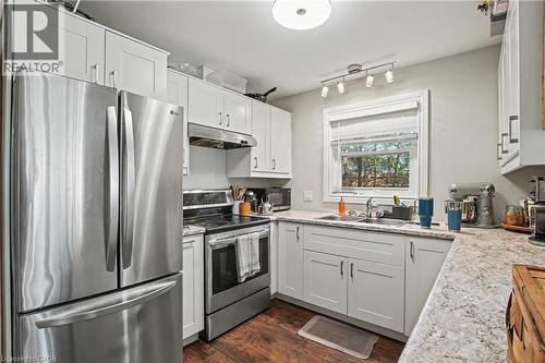 241 Guelph Avenue, Cambridge, ON - Indoor Photo Showing Kitchen With Stainless Steel Kitchen With Double Sink