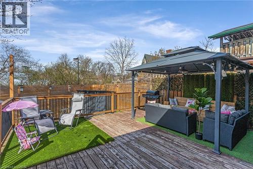 129 Ahrens Street W, Kitchener, ON - Outdoor With Deck Patio Veranda