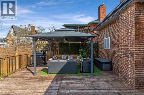 129 Ahrens Street W, Kitchener, ON - Outdoor With Deck Patio Veranda