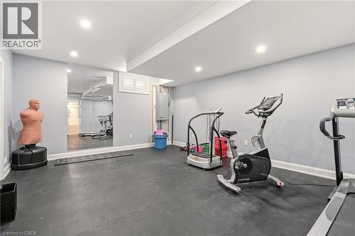 1354 No 1 Side Road, Burlington, ON - Indoor Photo Showing Gym Room