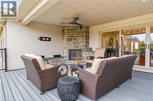 1354 No 1 Side Road, Burlington, ON - Outdoor With Deck Patio Veranda With Exterior