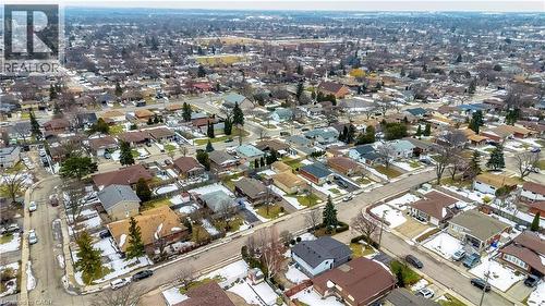 Established residential neighborhood featuring a grid street pattern and individual properties with varied architectural styles - 85 Ranchdale Drive, Hamilton, ON - Outdoor With View