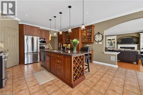 4266 Clubview Drive, Burlington, ON - Indoor Photo Showing Kitchen With Stainless Steel Kitchen With Double Sink