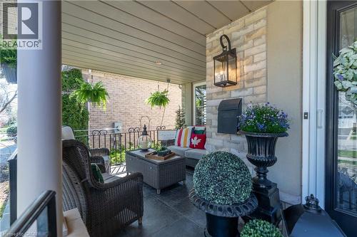 4266 Clubview Drive, Burlington, ON - Outdoor With Fireplace With Deck Patio Veranda With Exterior