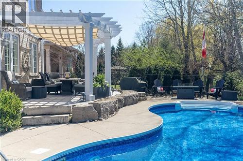 4266 Clubview Drive, Burlington, ON - Outdoor With In Ground Pool