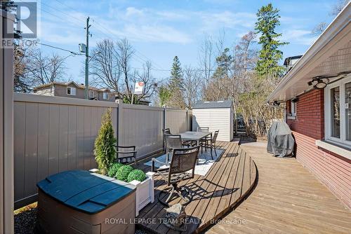deck area - 1986 Fairbanks Avenue, Ottawa, ON - Outdoor With Deck Patio Veranda With Exterior