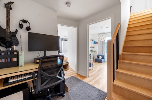 Bureau - 599-4220 Rue Augustin-Frigon, Montréal (Rosemont/La Petite-Patrie), QC - Indoor Photo Showing Office
