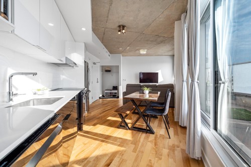 Vue d'ensemble - 599-4220 Rue Augustin-Frigon, Montréal (Rosemont/La Petite-Patrie), QC - Indoor Photo Showing Kitchen With Upgraded Kitchen