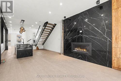 828 Alpine Avenue, Ottawa, ON - Indoor With Fireplace