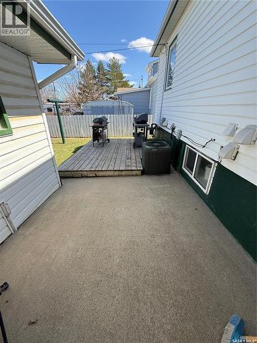 737 Third Street, Estevan, SK - Outdoor With Deck Patio Veranda With Exterior