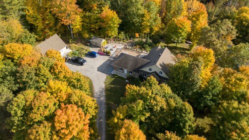 Photo aérienne - 35 Rue Des Érables, Saint-Sixte, QC - Outdoor With View