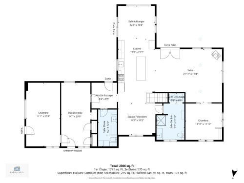 Plan (croquis) - 35 Rue Des Érables, Saint-Sixte, QC - Other