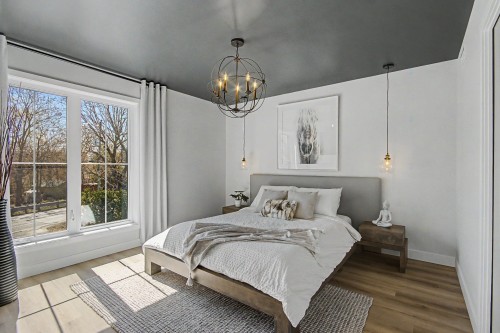 Chambre à coucher principale - 2582 Ch. Bellerive, Carignan, QC - Indoor Photo Showing Bedroom
