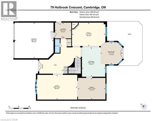 Floor plan - 79 Holbrook Crescent, Cambridge, ON - Other