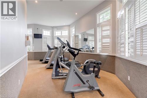 1800 Walkers Line Unit# 302, Burlington, ON - Indoor Photo Showing Gym Room