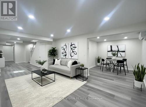 Virtually Staged Living - Basement - 263 Wright Crescent, Ajax, ON - Indoor