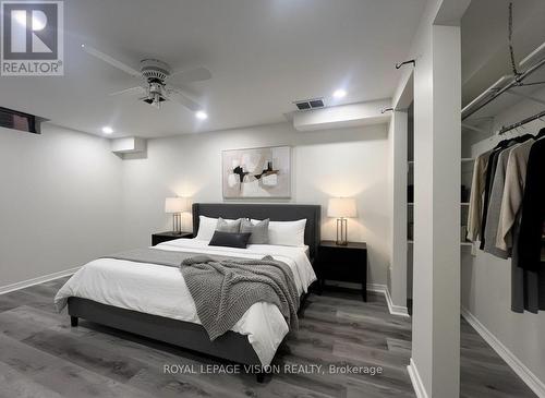 Virtually Staged Bedroom - Basement - 263 Wright Crescent, Ajax, ON - Indoor Photo Showing Bedroom