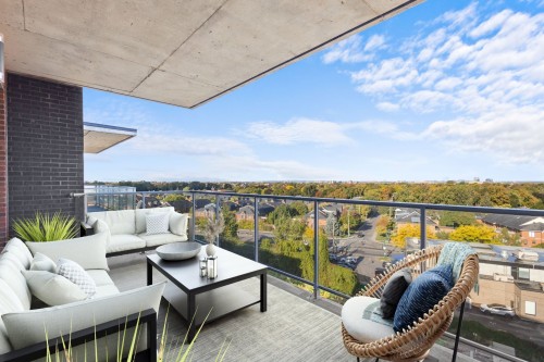 Balcony - 702-205 Ch. Bates, Mont-Royal, QC - Outdoor With View With Exterior