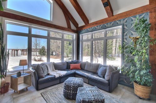 Salon - 51 Rue Du Lac, Saint-Marc-De-Figuery, QC - Indoor Photo Showing Living Room