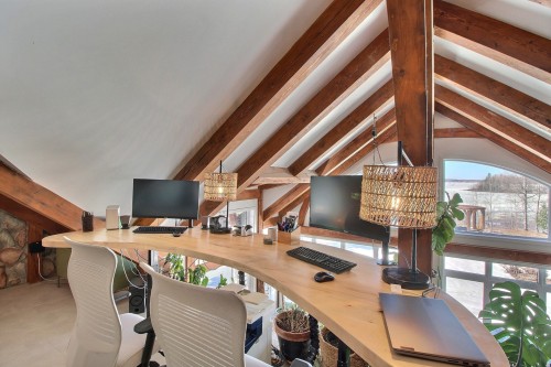 Bureau - 51 Rue Du Lac, Saint-Marc-De-Figuery, QC - Indoor Photo Showing Office