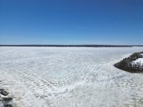 Photo aérienne - 51 Rue Du Lac, Saint-Marc-De-Figuery, QC - Outdoor With Body Of Water With View