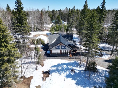 Photo aérienne - 51 Rue Du Lac, Saint-Marc-De-Figuery, QC - Outdoor With View