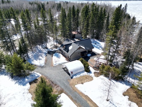 Photo aérienne - 51 Rue Du Lac, Saint-Marc-De-Figuery, QC - Outdoor With View