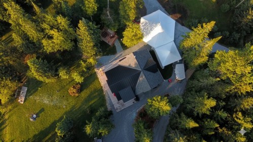 Photo aérienne - 51 Rue Du Lac, Saint-Marc-De-Figuery, QC - Outdoor With View