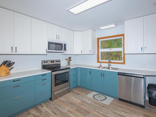 5956 Highway 1, Mavillette, NS - Indoor Photo Showing Kitchen With Double Sink