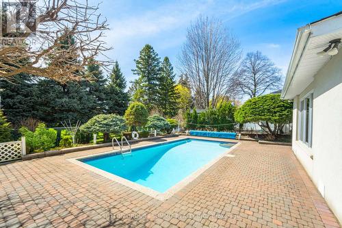 3 Donata Drive, Mississauga, ON - Outdoor With In Ground Pool With Backyard