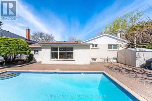 3 Donata Drive, Mississauga, ON - Outdoor With In Ground Pool