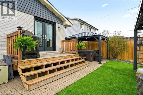 30 Darlington Drive, Hamilton, ON - Outdoor With Deck Patio Veranda With Exterior