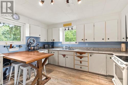 3436 Rittenhouse Road, Lincoln (Lincoln-Jordan/Vineland), ON - Indoor Photo Showing Kitchen With Double Sink