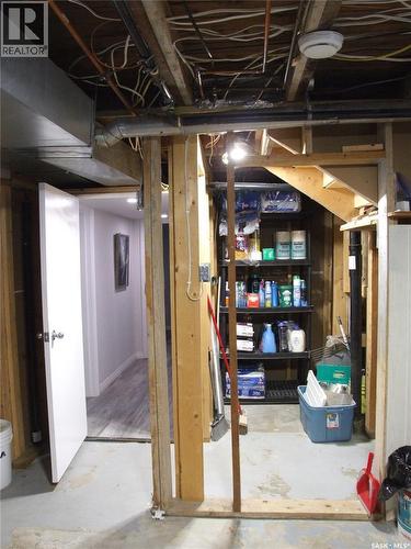 561 Dome Crescent, Burstall, SK - Indoor Photo Showing Basement