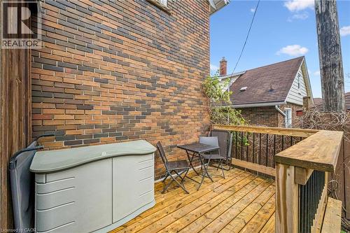 9 Spadina Road E, Kitchener, ON - Outdoor With Deck Patio Veranda With Exterior