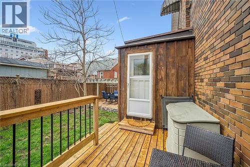 9 Spadina Road E, Kitchener, ON - Outdoor With Deck Patio Veranda With Exterior