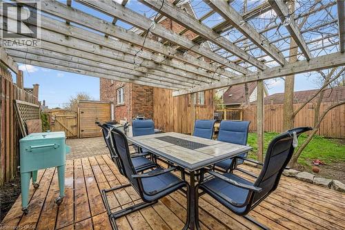 9 Spadina Road E, Kitchener, ON - Outdoor With Deck Patio Veranda With Exterior