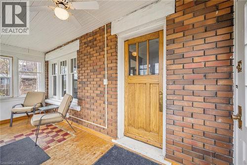 9 Spadina Road E, Kitchener, ON - Outdoor With Deck Patio Veranda With Exterior