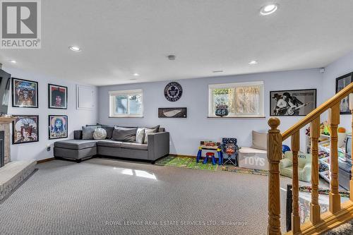24 Shuh Avenue, Kitchener, ON - Indoor With Fireplace