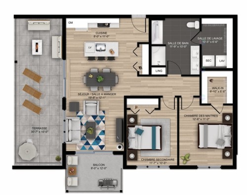 Plan (croquis) - 409-147 Rue Morin, Sainte-Adèle, QC - Other