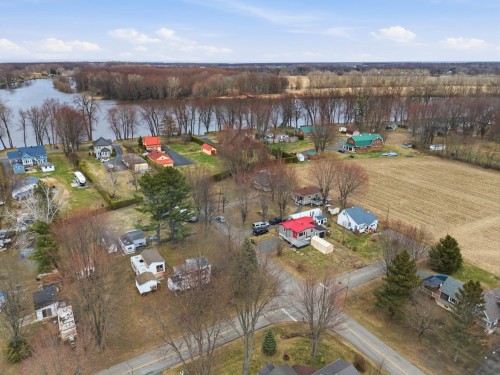 Aerial View - 23 Rue Aldéas-Lachapelle, Saint-François-Du-Lac, QC - Outdoor With View