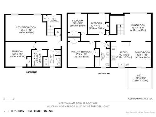 21 Peters Drive, Fredericton, NB 