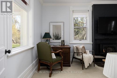 798377 Third Line E, Mulmur, ON - Indoor With Fireplace